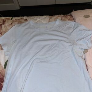 Light blue Lulu lemon t shirt